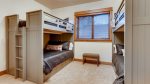The Breck Haus - Bunkroom on lower level with 2 twin bunks 